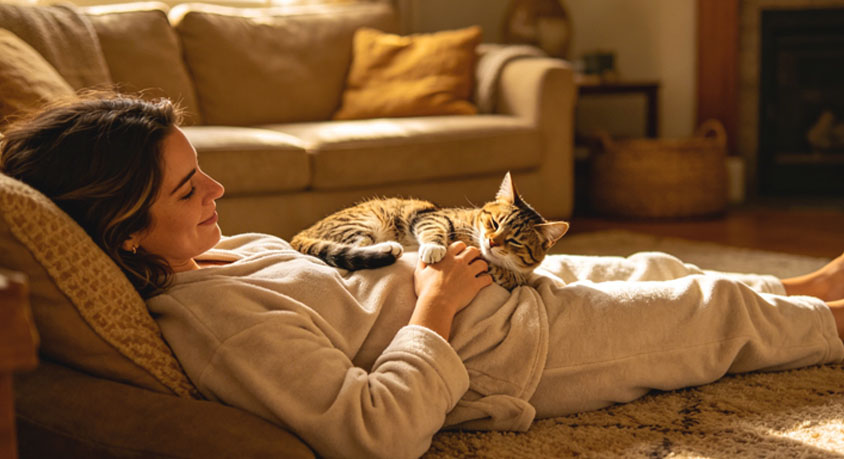 She kneads your belly every night &ndash; but her claws are out. Should you stop her?