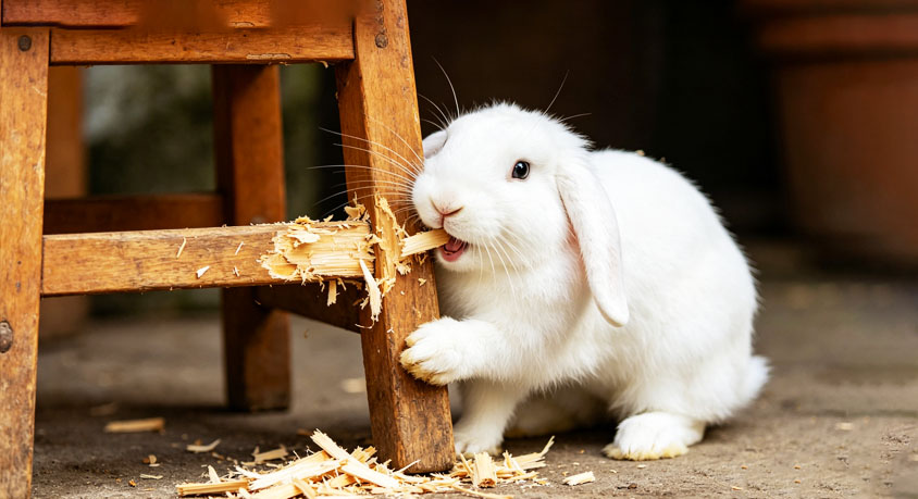 When your rabbit grinds its teeth: pure bliss or a silent scream?