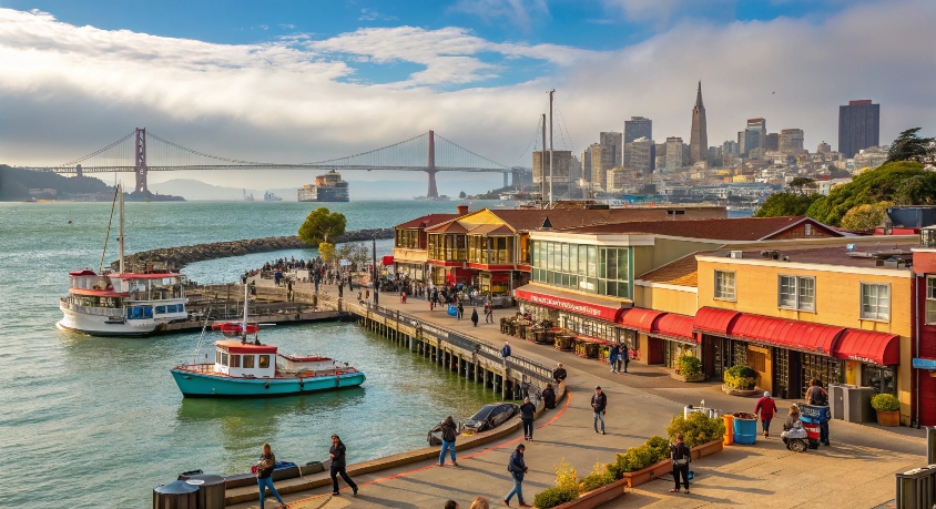 Fisherman's Wharf in San Francisco: A Romantic Interweaving of Sea Breeze and History