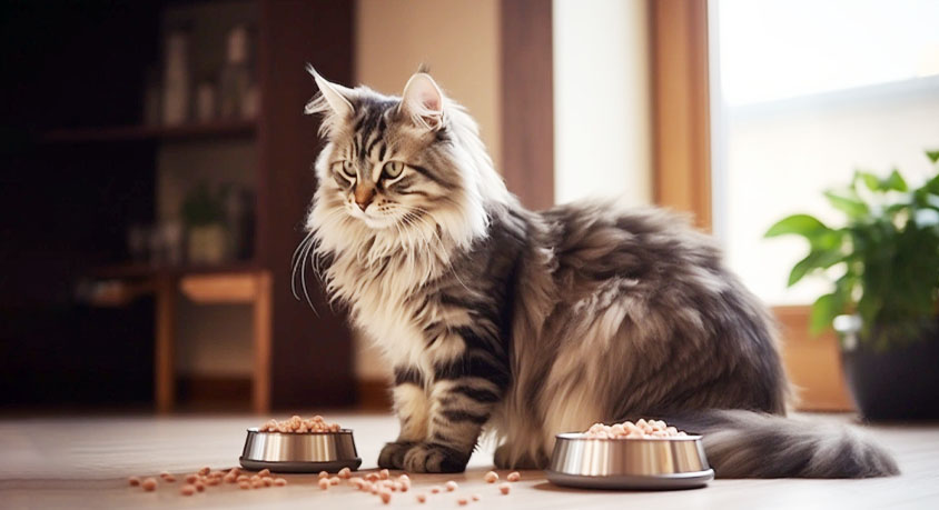 Why Your Cat Meows at a Half-Full Bowl