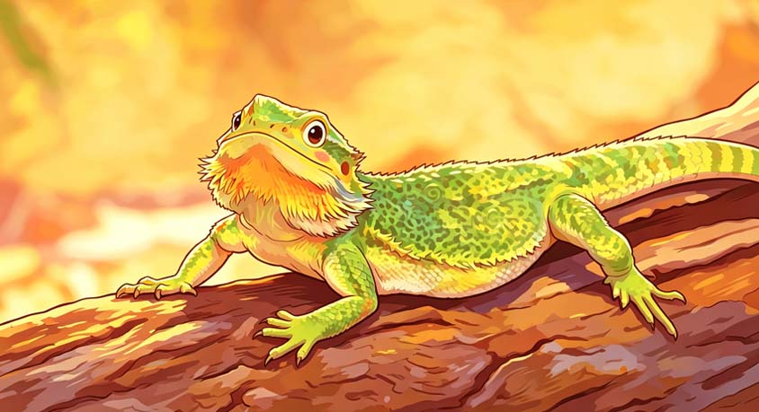 A slow front-leg wave in the terrarium: greeting or a reptile&rsquo;s white flag?