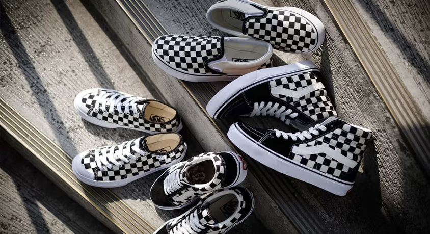 VANS Introduces New Black and White Checkerboard Collection Shoes