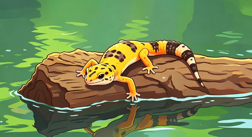 When your leopard gecko licks its own eyeball: a clean or a corneal cry?