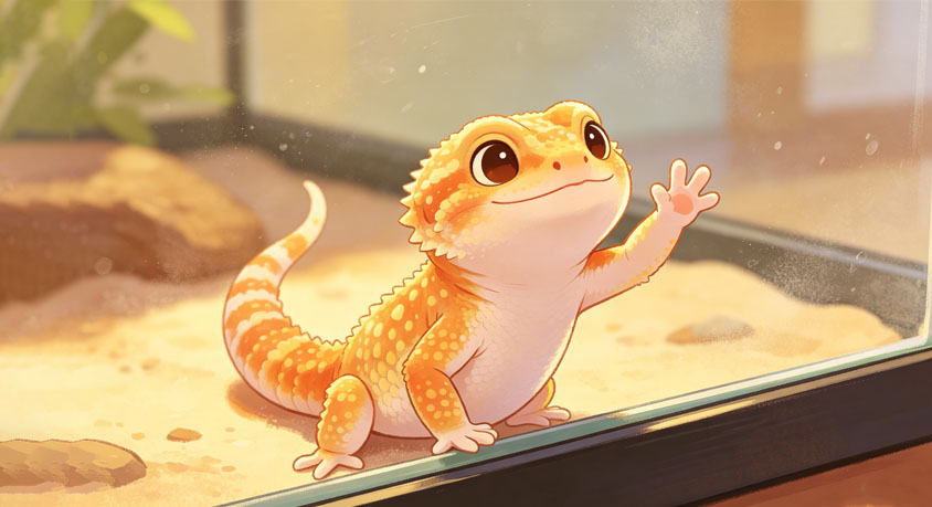 The Silent Whisper: Why Your Bearded Dragon Keeps Waving at the Glass