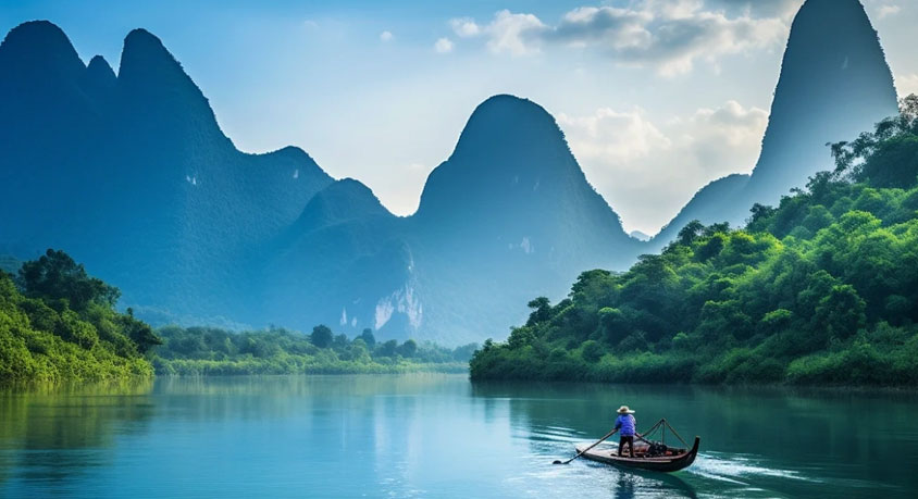 Guilin's landscape is the best under heaven-Li River