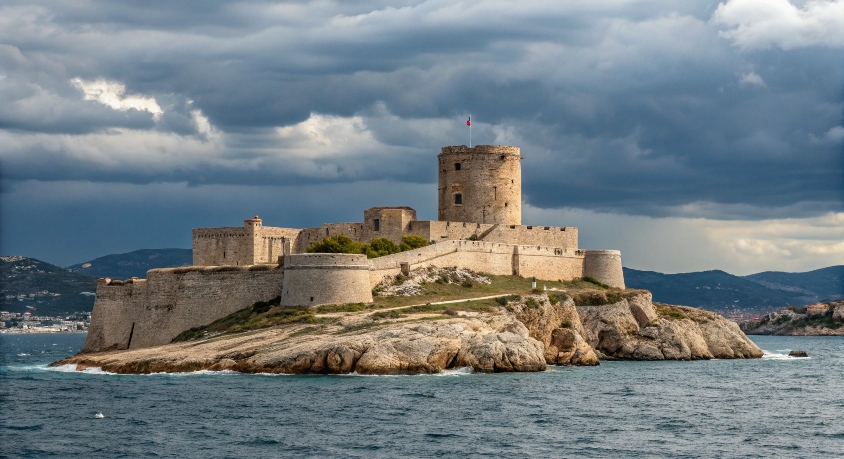 Must-see in Marseille: Chateau d'If of the Count of Monte Cristo