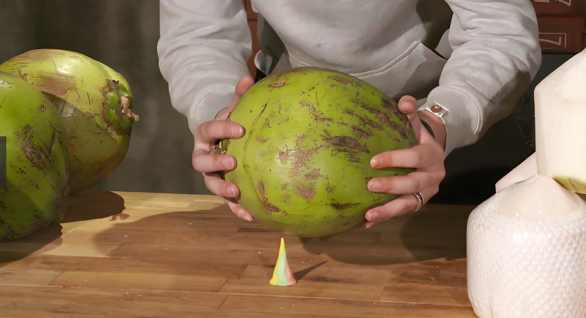 How Can Chewing Gum Punch a Hole in a Coconut Shell?