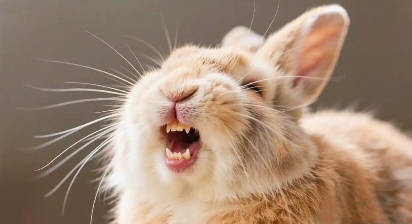 When your rabbit softly grinds his teeth &ndash; don't assume he's happy.