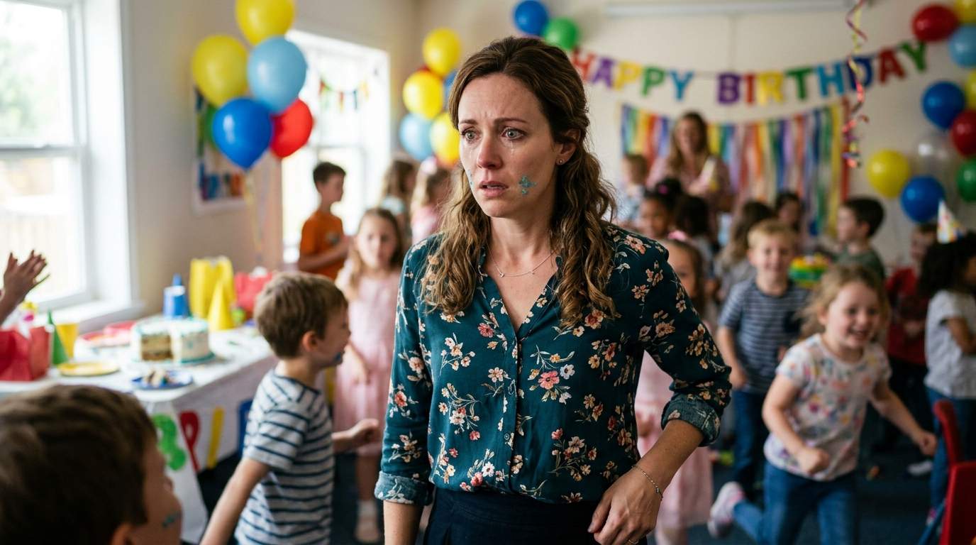 The birthday clown was my husband's secret lover, ruining my child's party forever.