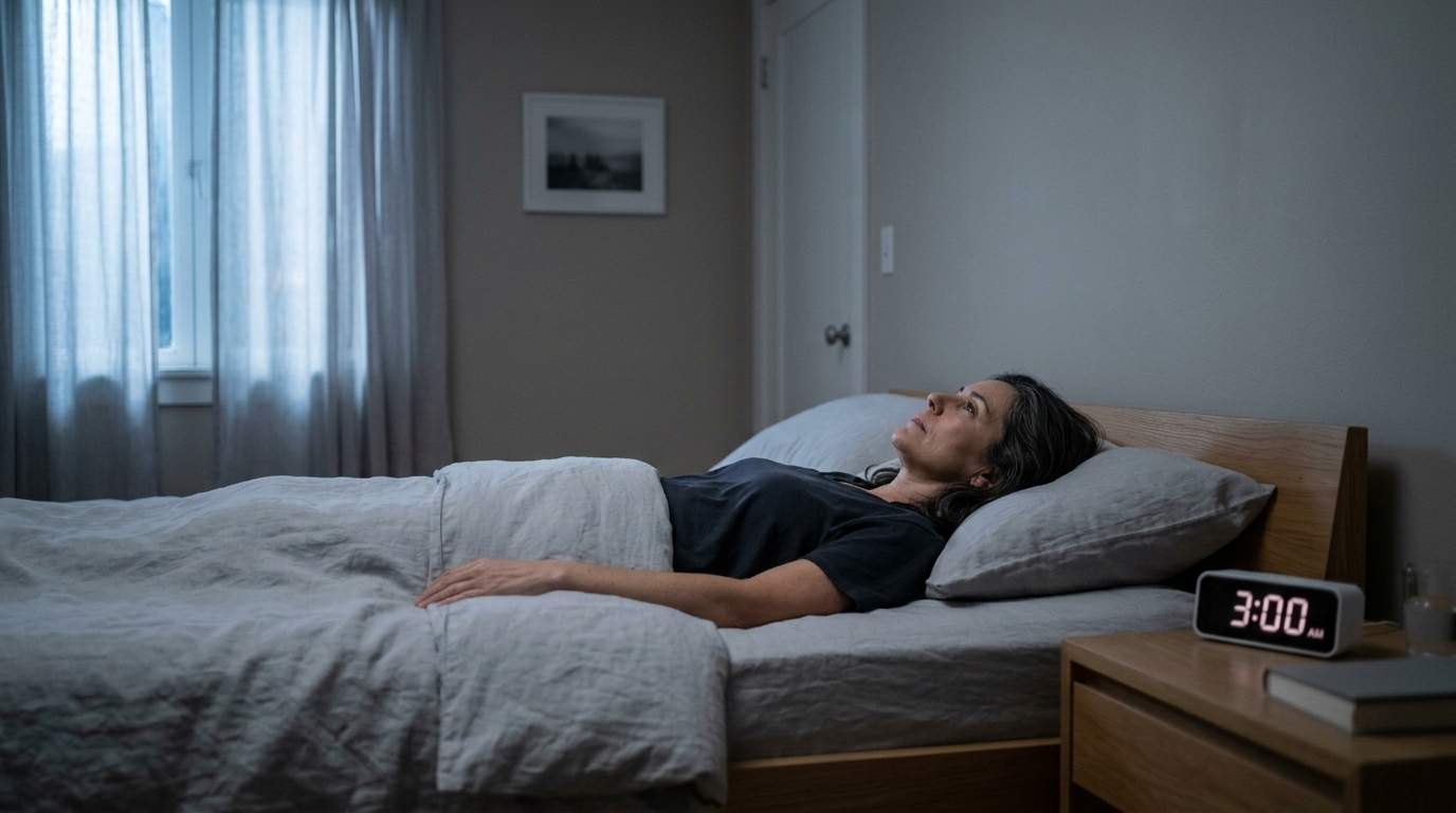 Waking Up at 3 AM Tossing and Turning? It's Not Age or Stress Alone &ndash; Fix Your Internal Clock to Sleep Soundly Again