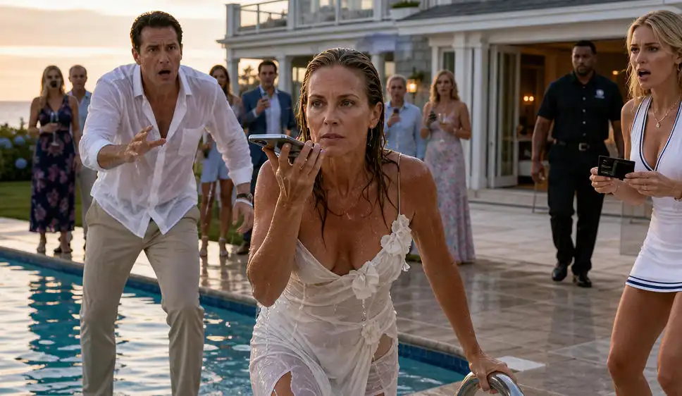 He Kissed His Mistress Beside My Pool, Called Me a “Money Machine,” Then Pushed Me Underwater… He REGRETTED What Happened Next