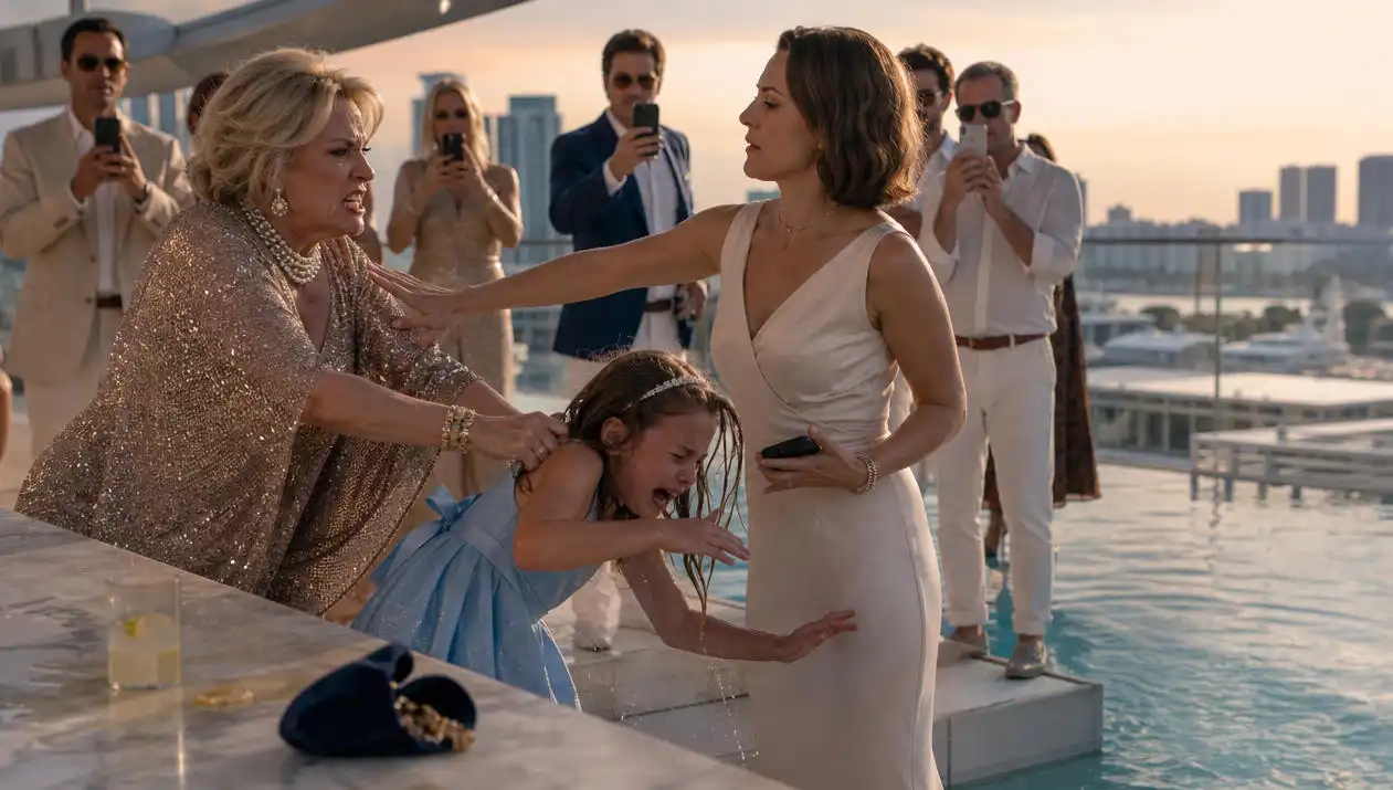 My Ex-Mother-in-Law Dragged an 8-Year-Old Across a Yacht Party… Then Her Credit Cards Started DECLINING One by One