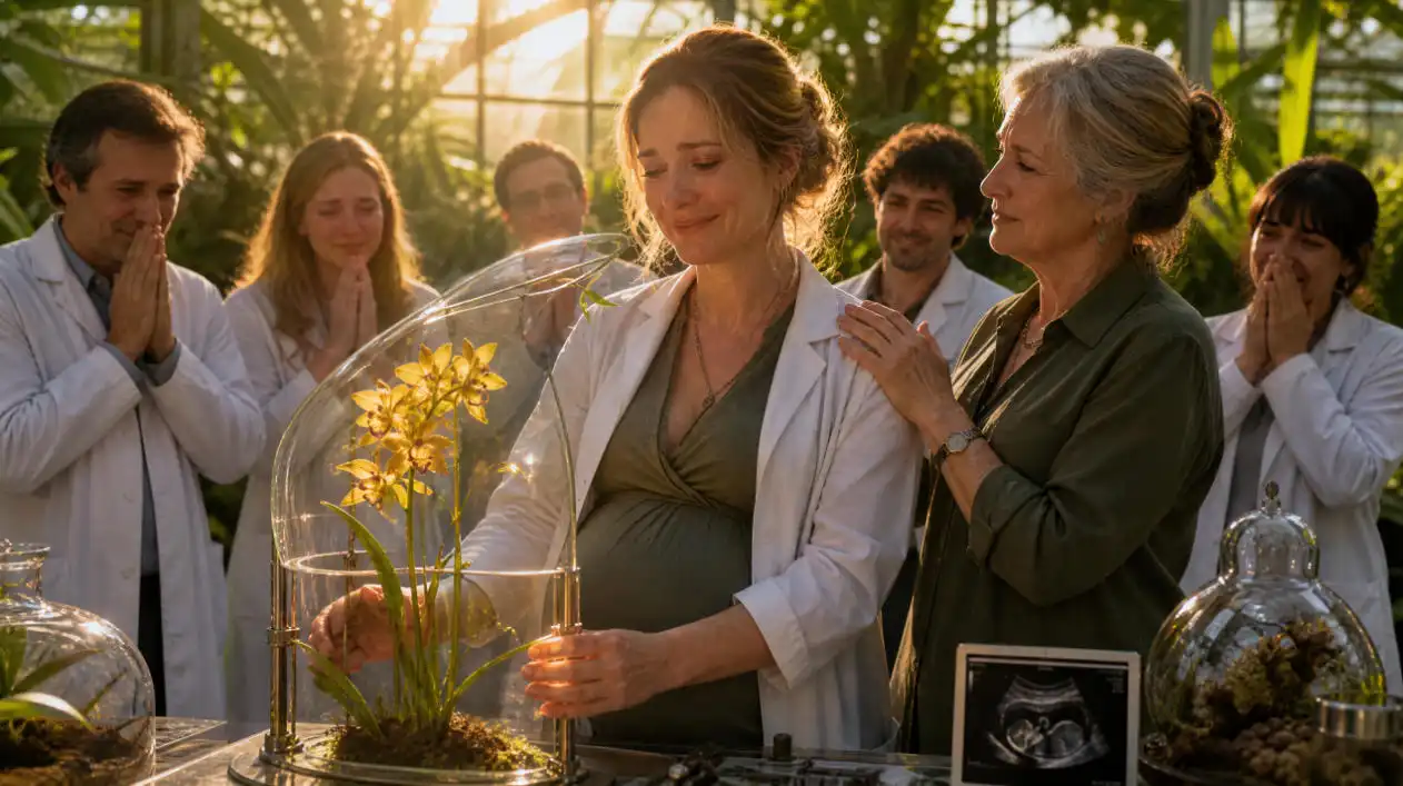 A 7-Month-Pregnant Scientist Was SHOVED Beside Her Own Orchid—But the Smuggler Had NO IDEA What She Had Created 🌺