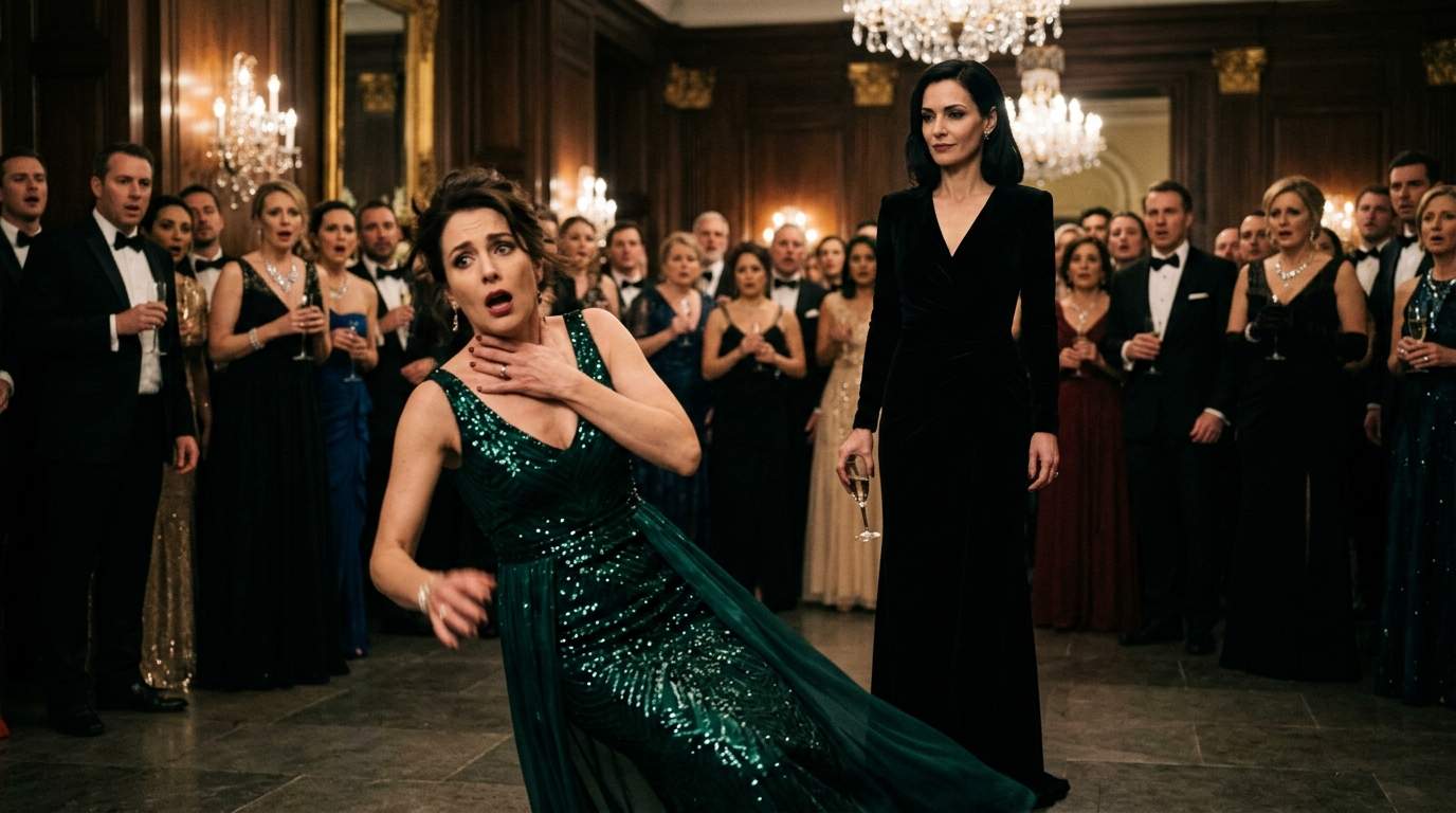 The Gala Night Betrayal: How One Spiked Drink Exposed a Corporate Scandal and Shattered a Family Legacy