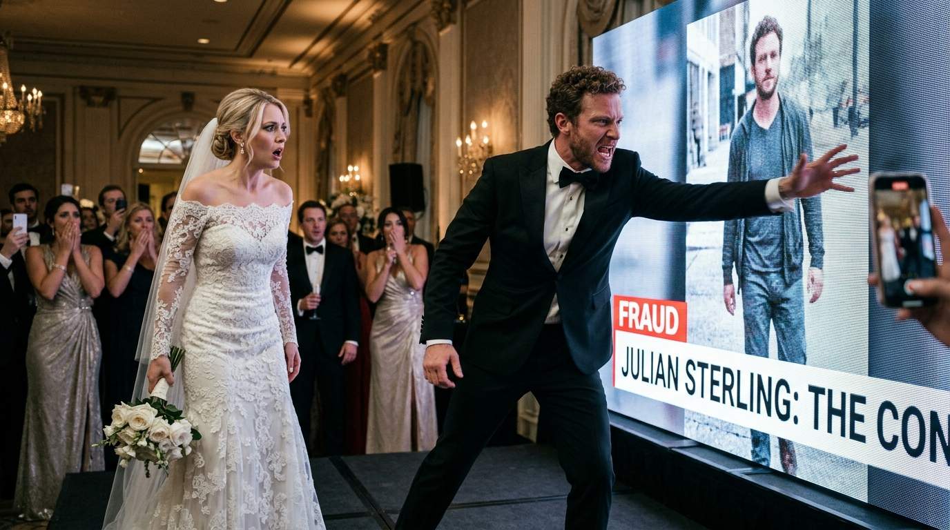 Billionaire Wedding SHATTERS As Screen Exposes Groom's Secret Identity: Socialite Bride's Dynasty Hangs By A Thread!