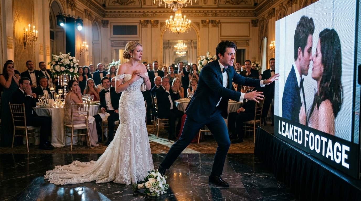 Billionaire Wedding Explodes: Shocking Footage Exposes Groom's Secret Betrayal at the Altar!