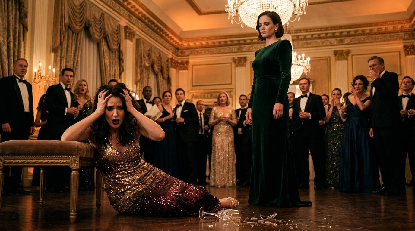 Glamorous Socialite's Champagne Swap Leads to Shocking Gala Meltdown and Unveils Dark Family Legacy