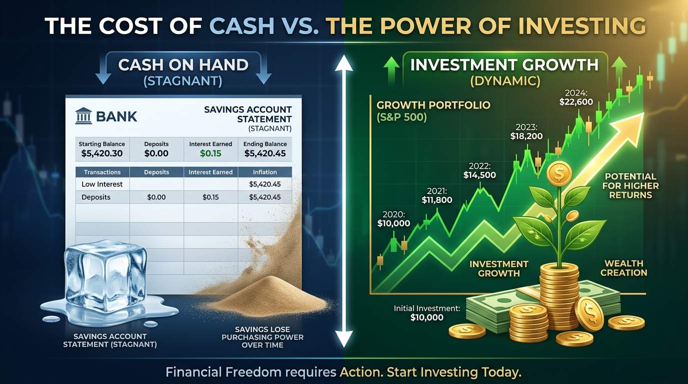 Your Bank Account: A Silent Wealth Killer? Investing to Beat Inflation.