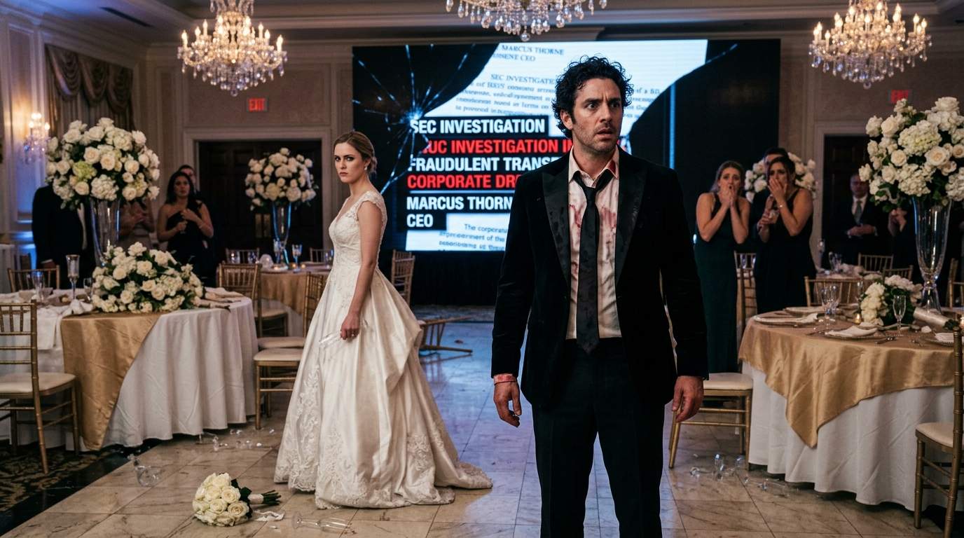 Billionaire Wedding SHATTERS: Not a Cheating Scandal, But a Corporate Takedown Exposed Live on Screen!