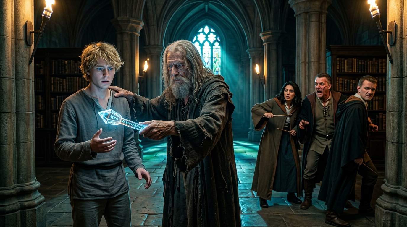Magic Academy's Darkest Secret UNLOCKED: Freshman Receives Forbidden Key From Mystical Guardian!