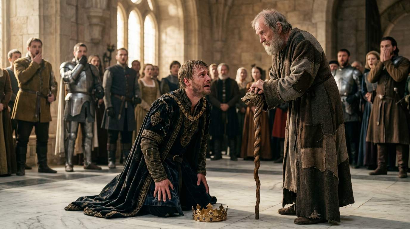 Royal King Stuns Kingdom: His Shocking Kneel Before a Beggar Unveils Ancient Palace Secrets and Power Struggle!