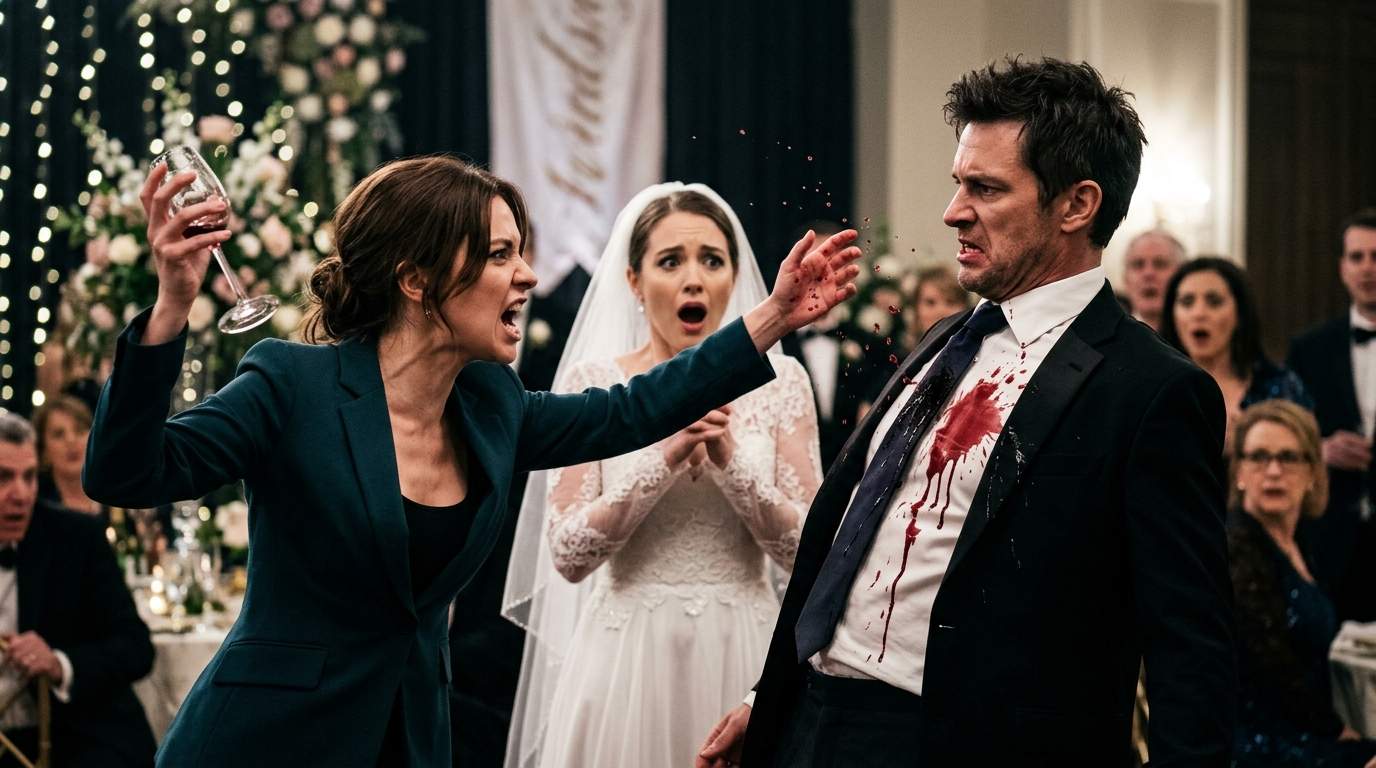 Millionaire Wedding Disaster: Journalist's Screaming Revelation Exposes Groom's Dark Family Scandal