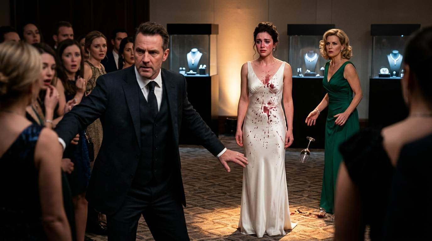 Billionaire Unleashes Fury After Heiress Bathes `Rising Designer` in Wine at Elite `Jewelry Gala`: The `Hidden Scandal` Behind the Stain.