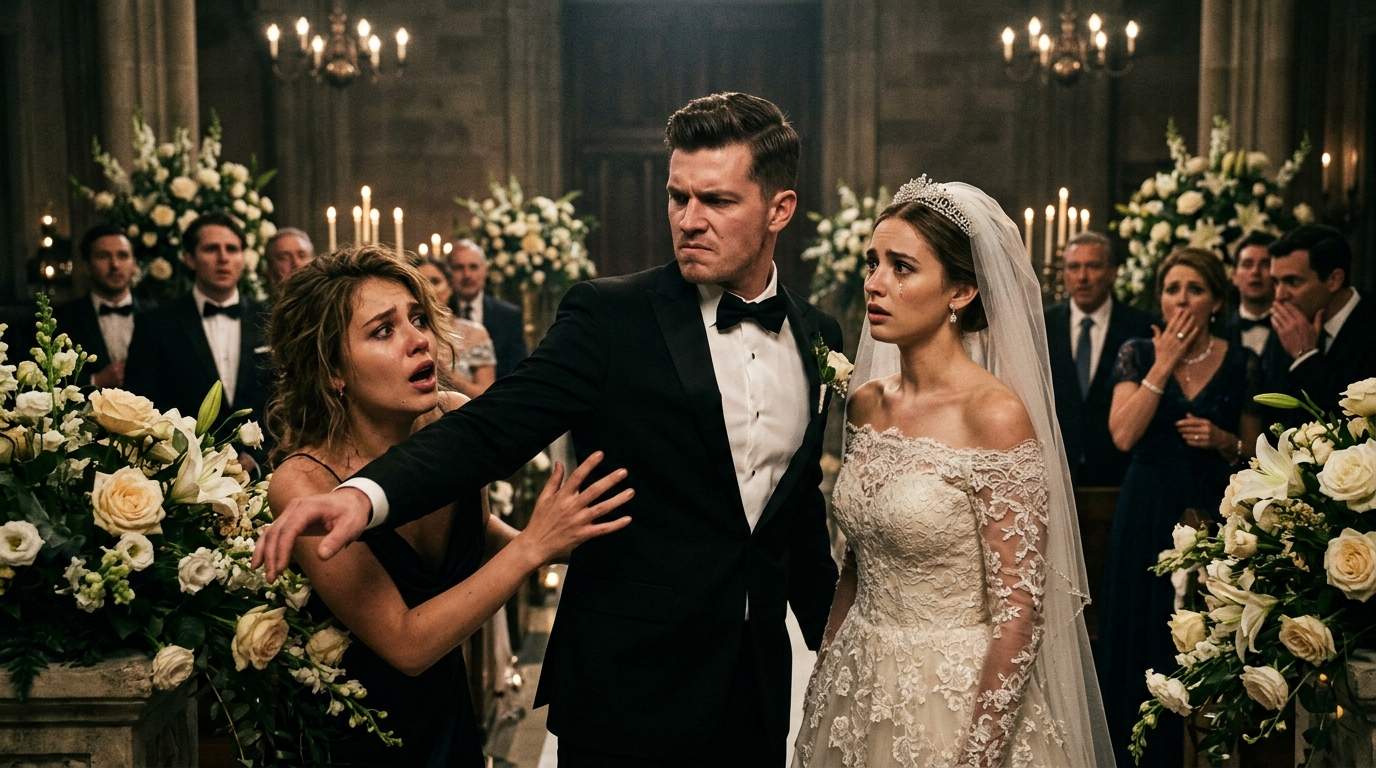 Billionaire heiress's wedding: A SECRET half-sister, a shocking truth, and a family SCANDAL that halted the vows.
