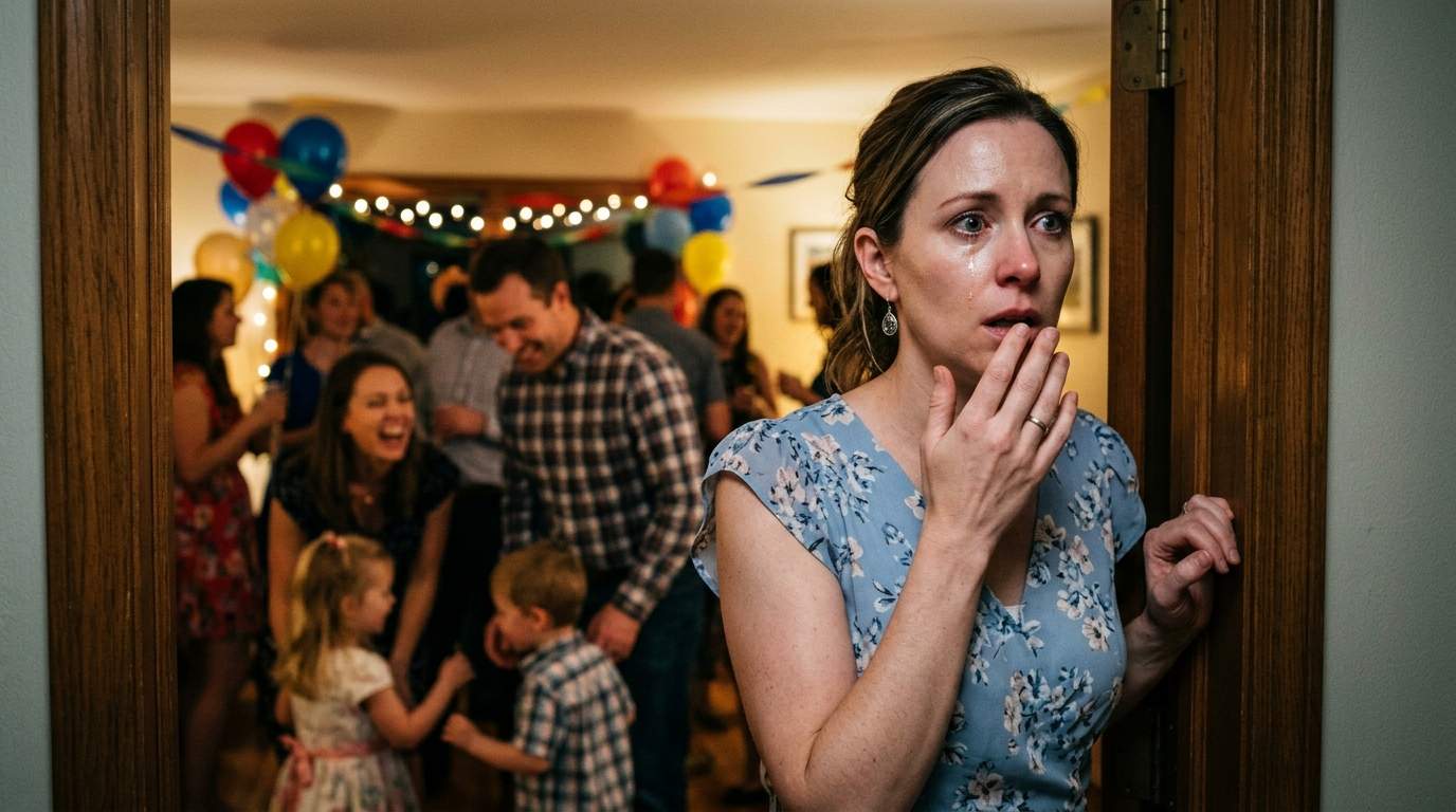 I arrived at my son's 5th birthday party to find my husband celebrating with his secret family.