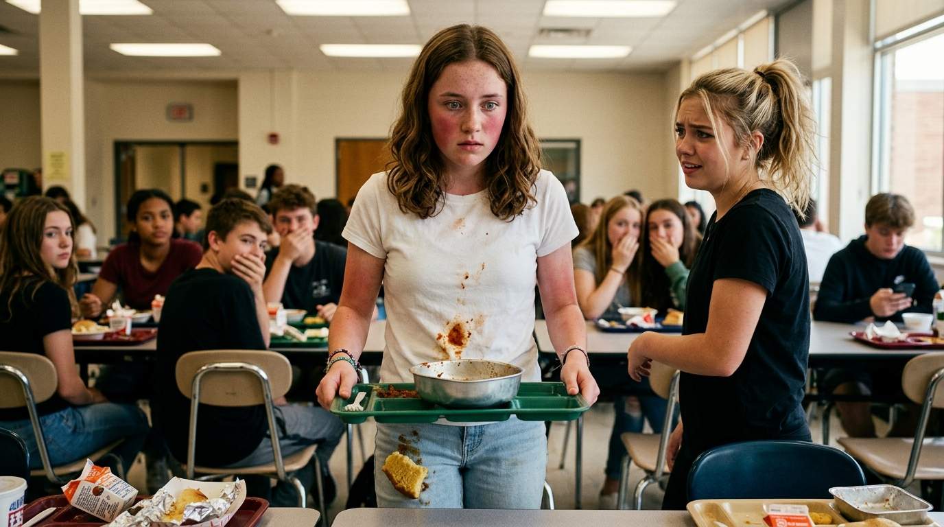 I still smell the chili from that cafeteria moment.