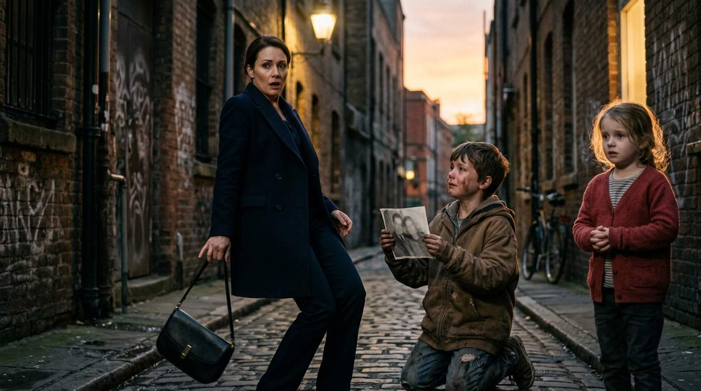 Elegant Mother Hisses At Homeless Boy, Then His Single Word Shatters Her World — The Family Secret Revealed In This Viral Story Of A Shocking Reunion