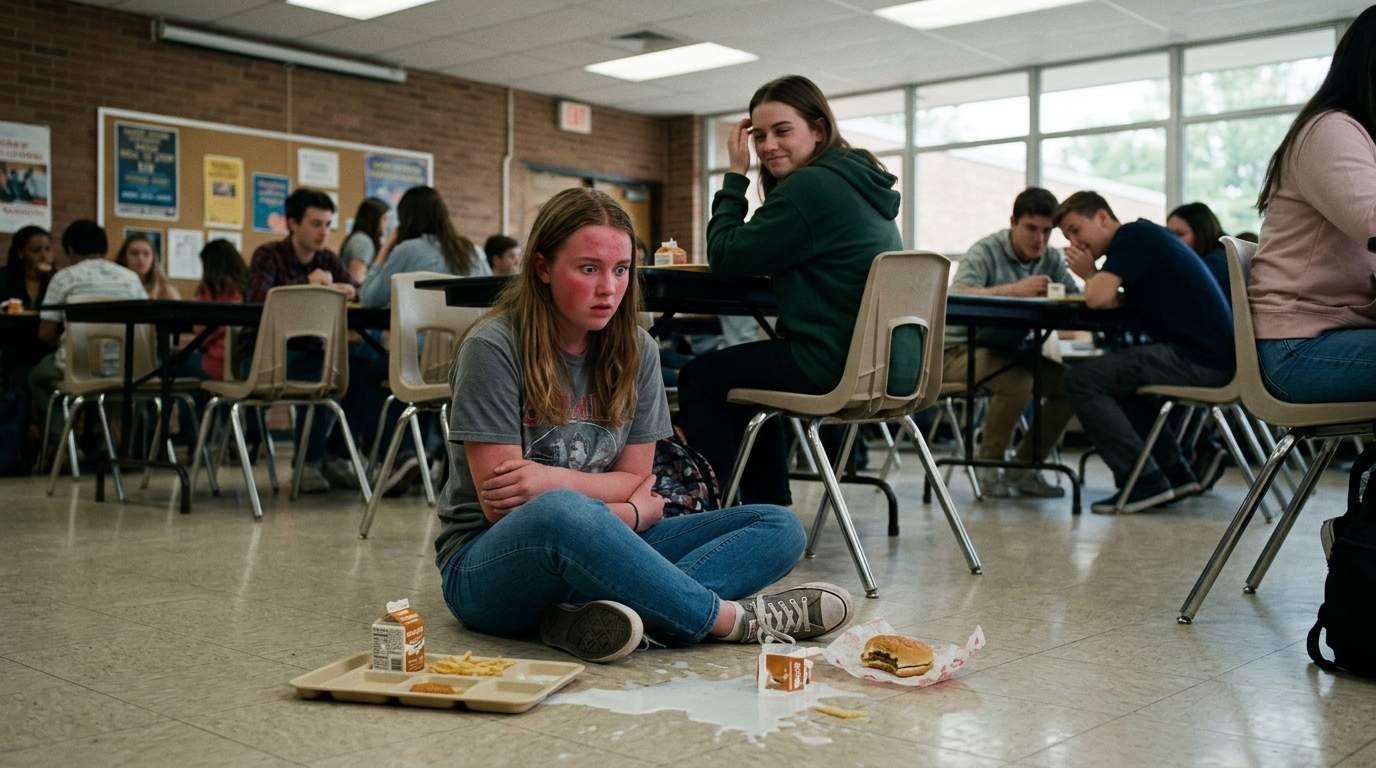 That cafeteria chair still makes my stomach drop.