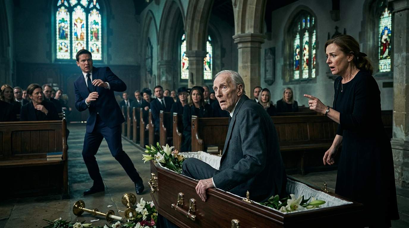 Elite Elder's Funeral Shakes Sterling Dynasty: Inheritance Fraud Exposed by Shocking Revival