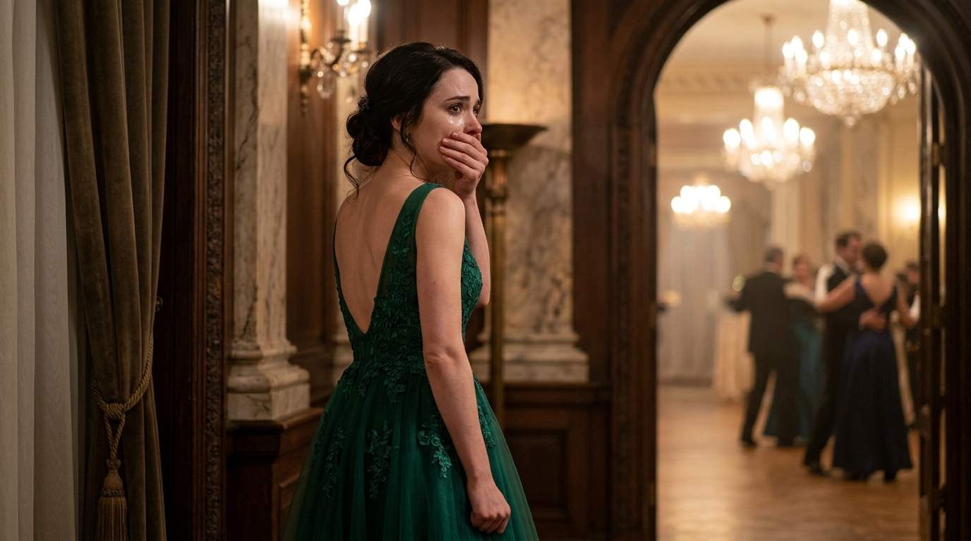 My heart stopped at the Grand Ball: I saw my fiancé kissing my own sister.