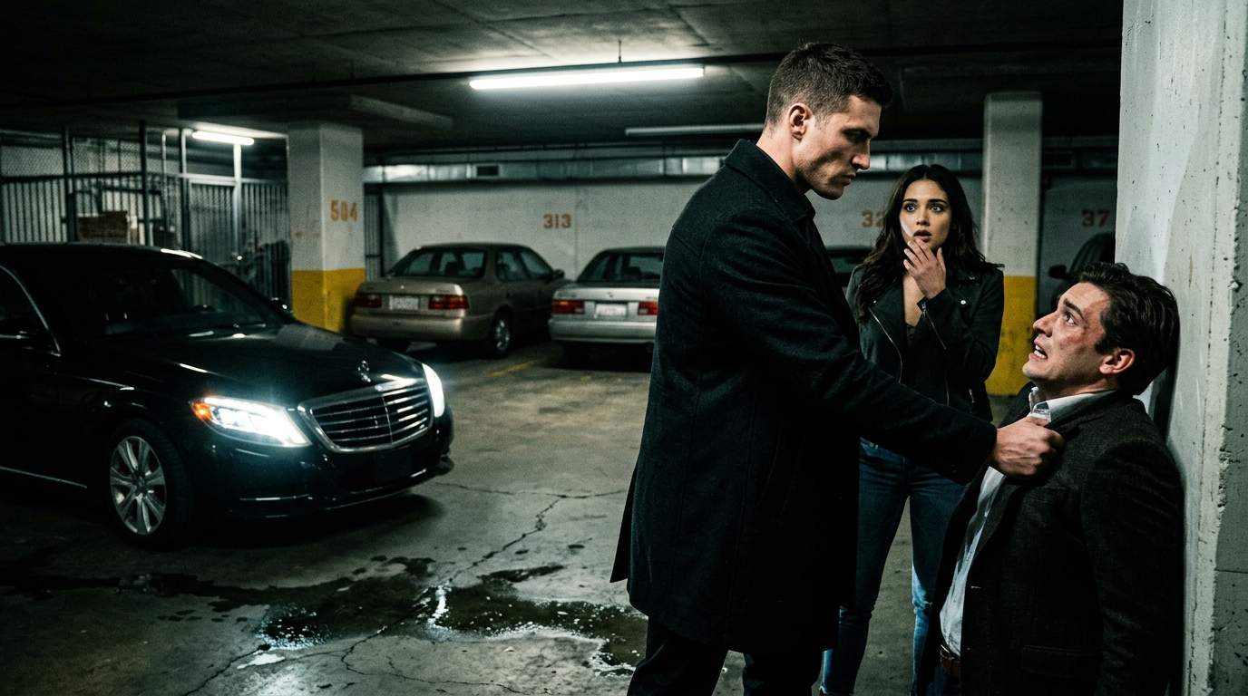 Billionaire Battle: Fiancé's Chilling Warning Exposes Arrogant Rich Heir's Dark Secret in Parking Lot Showdown.