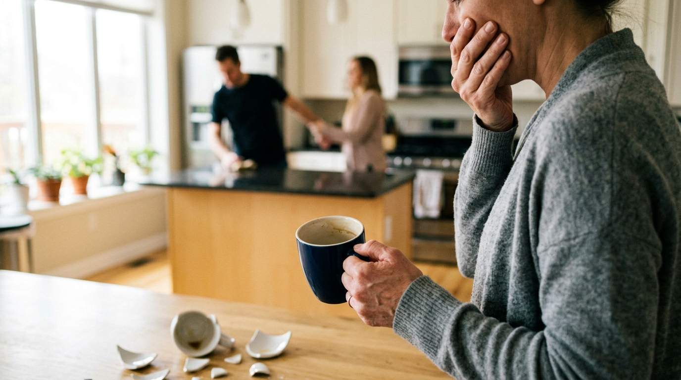 I caught my husband cheating with my own sister in our kitchen on Thanksgiving morning.