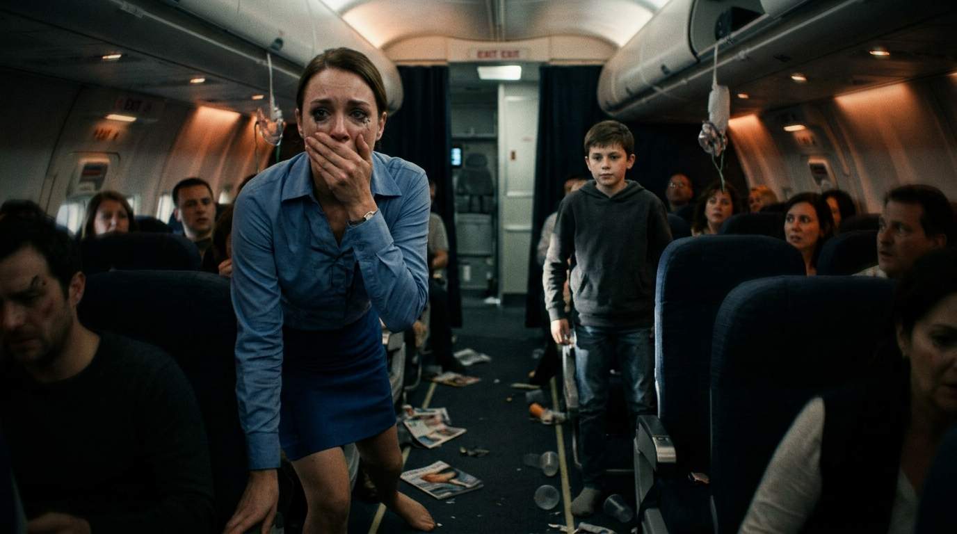 Child Pilot Unmasks Covert Operation Mid-Air During Catastrophic Plane Emergency