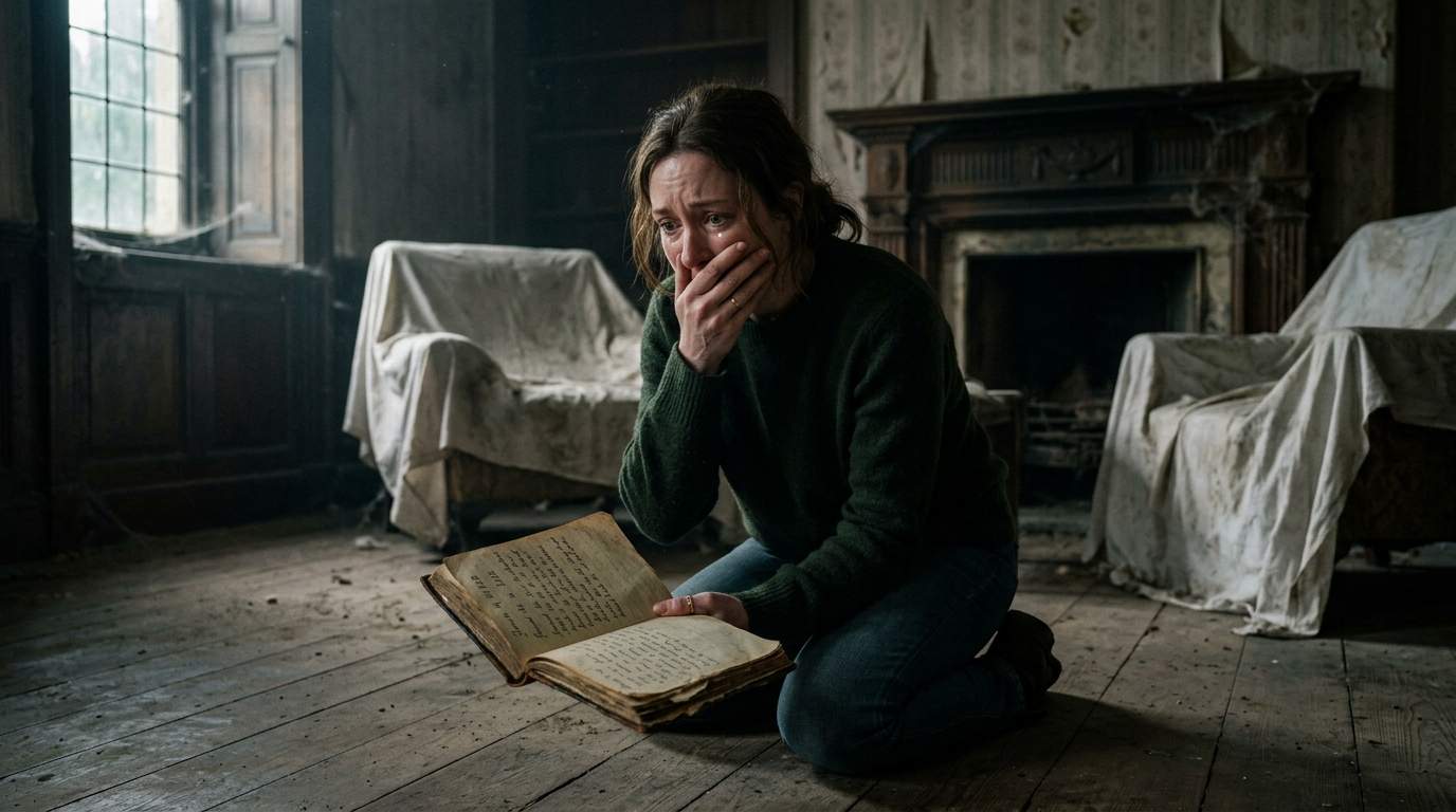Beneath the mansion's dusty floorboards, I found my grandmother's hidden secret that shattered our family legacy forever.