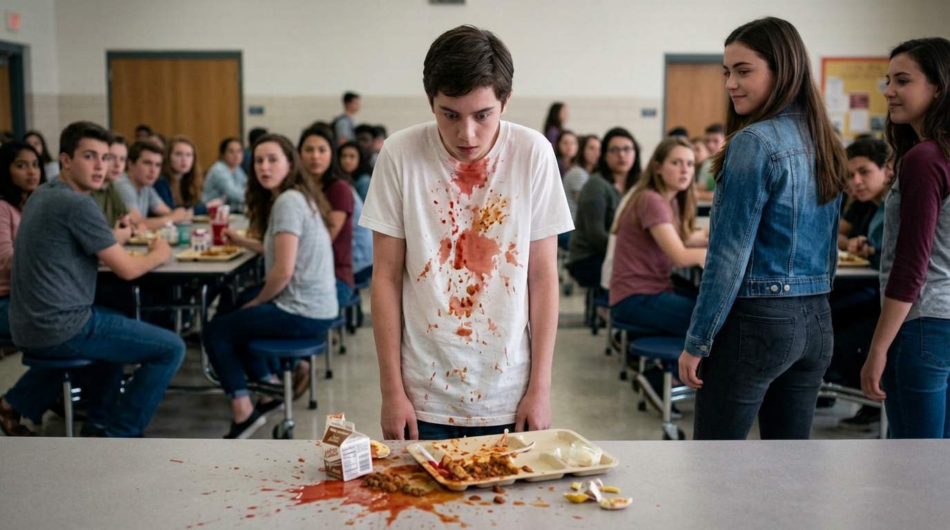 I Still Think About That Lunch Tray Flipping in the Cafeteria