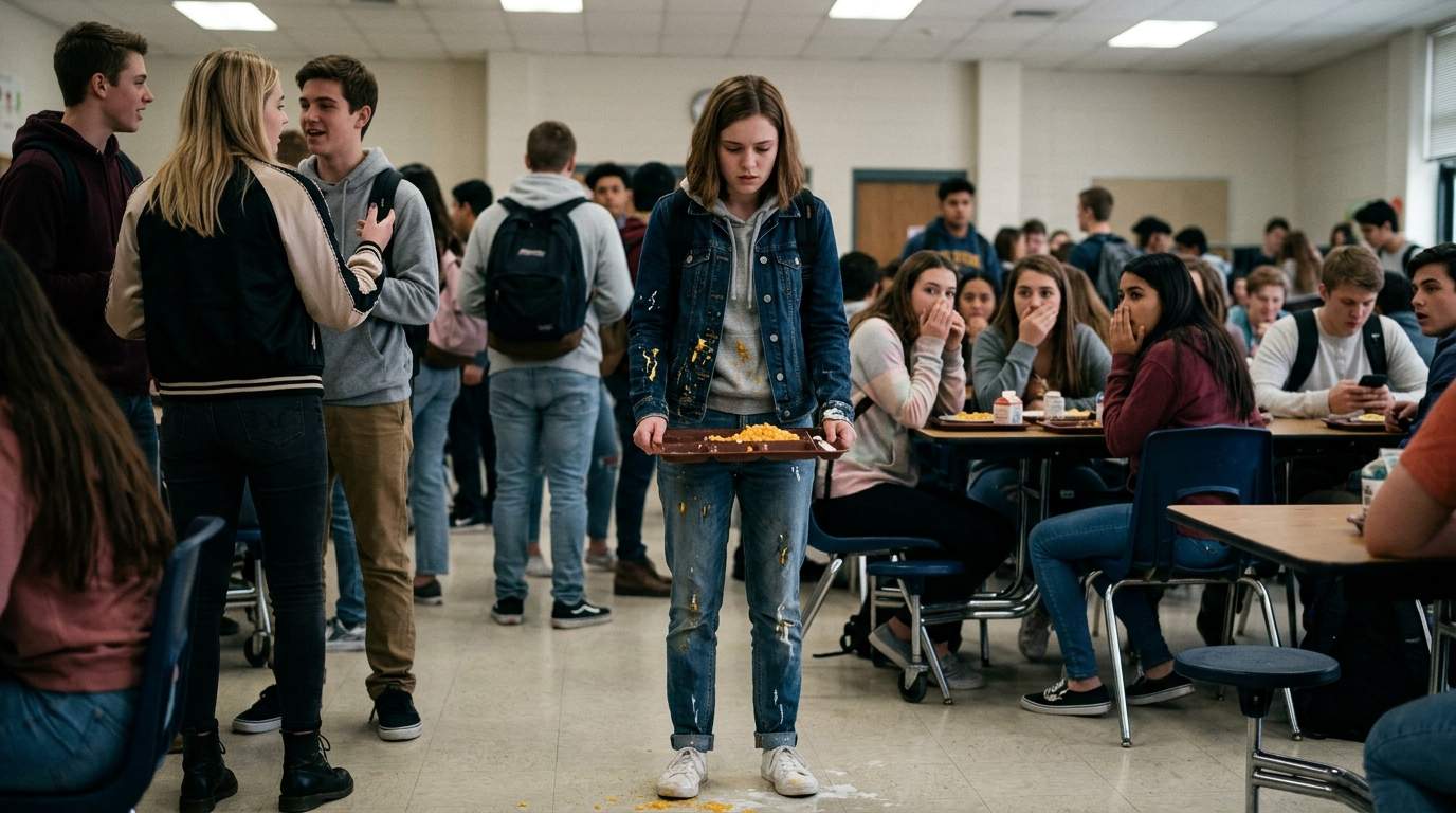 My Cafeteria Tray and the Awkward Silence