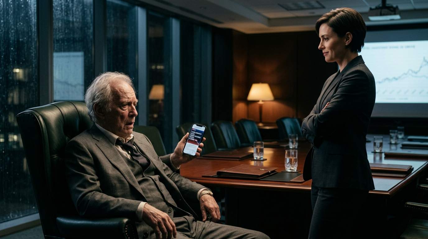 He Publicly Fired His Young CEO, Then Her Single Phone Call Unraveled His Billion-Dollar Empire in a Shocking Corporate Power Play.