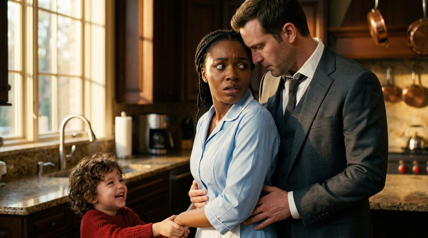 The Businessman's Shock: He Caught His Nanny With The Child, Uncovering A Mansion's Forbidden Family Secret
