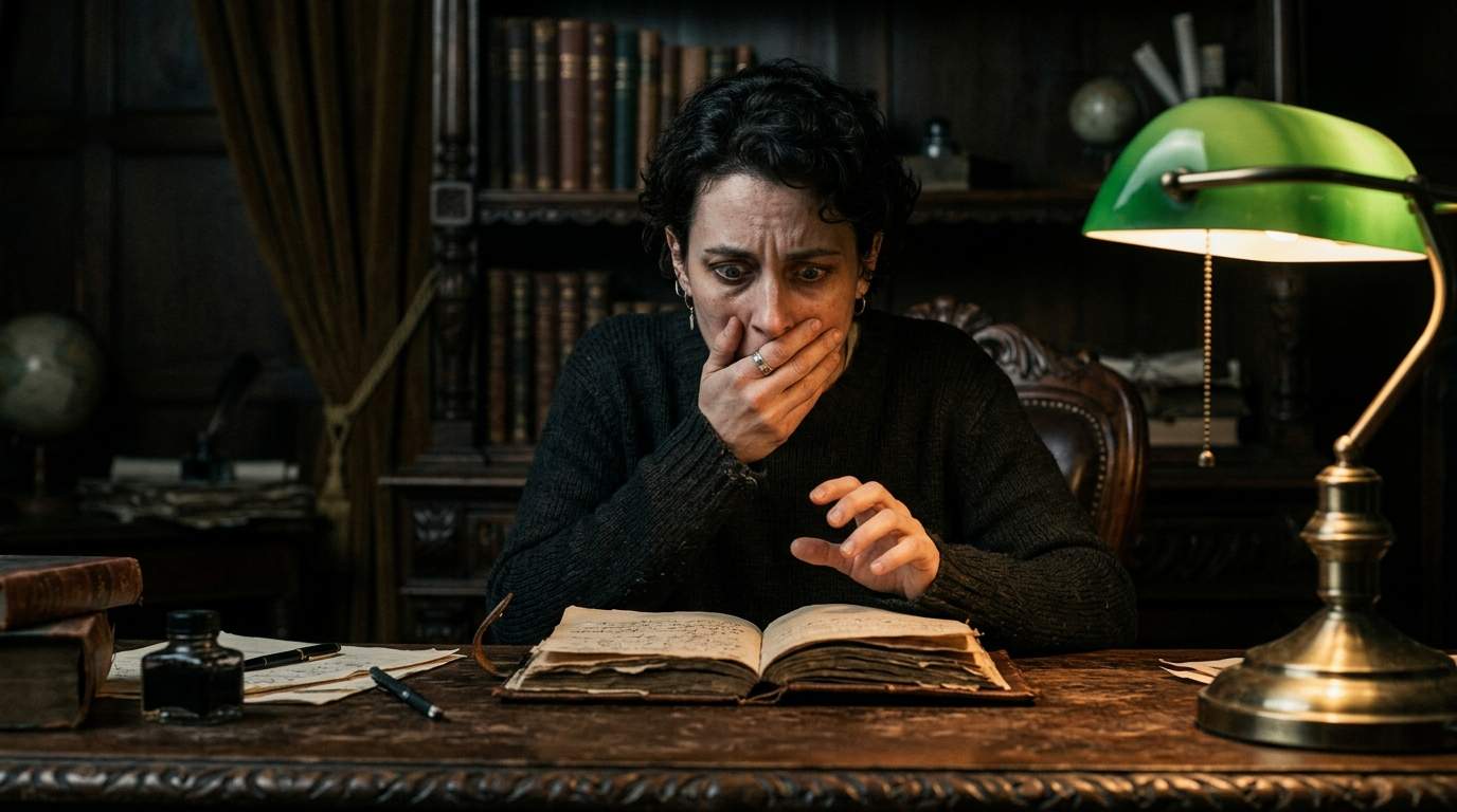 I found Grandfather's hidden diary in the old mansion, exposing a shocking family betrayal.