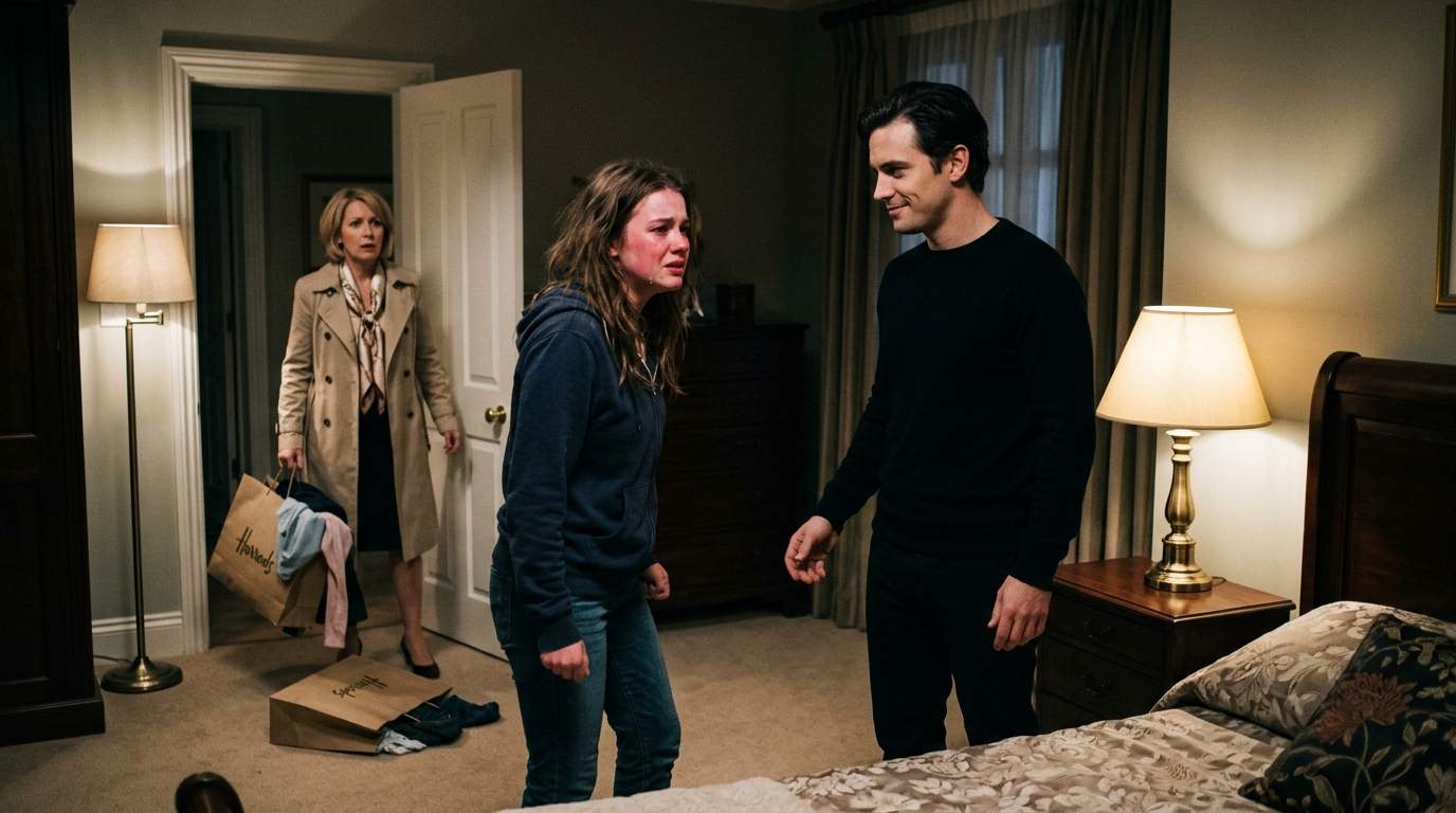 Her Mother's Boyfriend Smiled When She Threatened To Expose Their Family Secret, But Mom Heard The Betrayal.