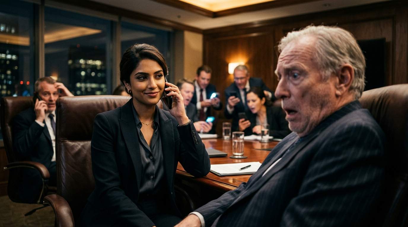Boardroom Betrayal Explodes: Young CEO's Shocking Revenge Twist Silences Arrogant Shareholders in Tech Power Play!