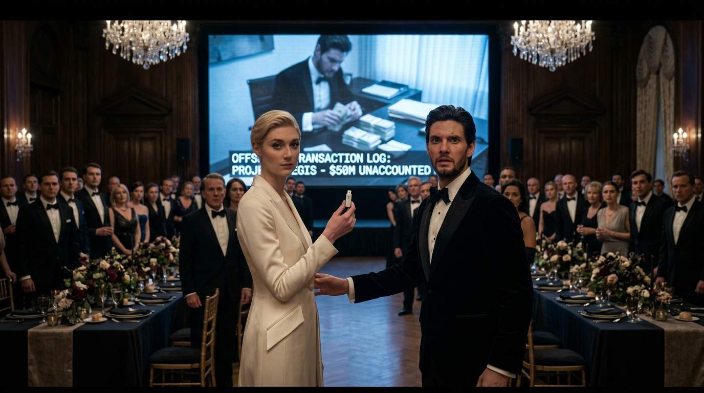 Billionaire Wedding Explodes: Socialite Bride Exposes Groom's Corporate Secrets On Screen!