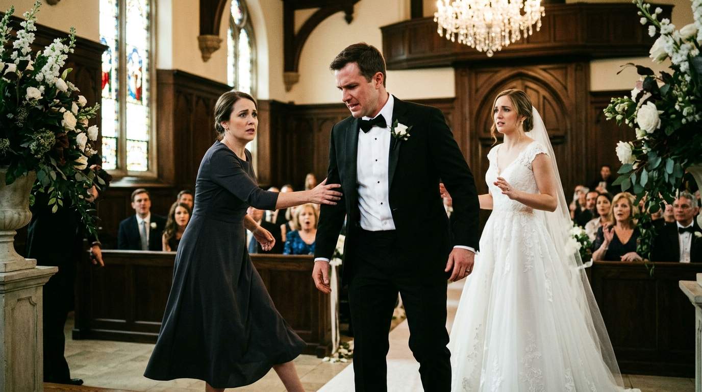 Socialite Wedding Scandal: Family Secrets Explode as Mystery Woman Confronts Groom at Altar.