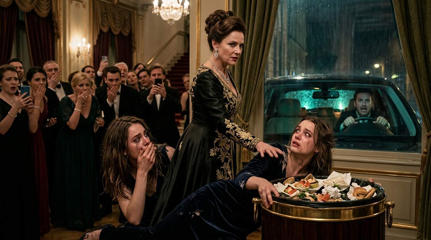 Society Queen Dumps Heiress Into TRASH Bin at Opulent Ball: The Untold Elite Scandal and Family Betrayal Over a Hidden Inheritance!