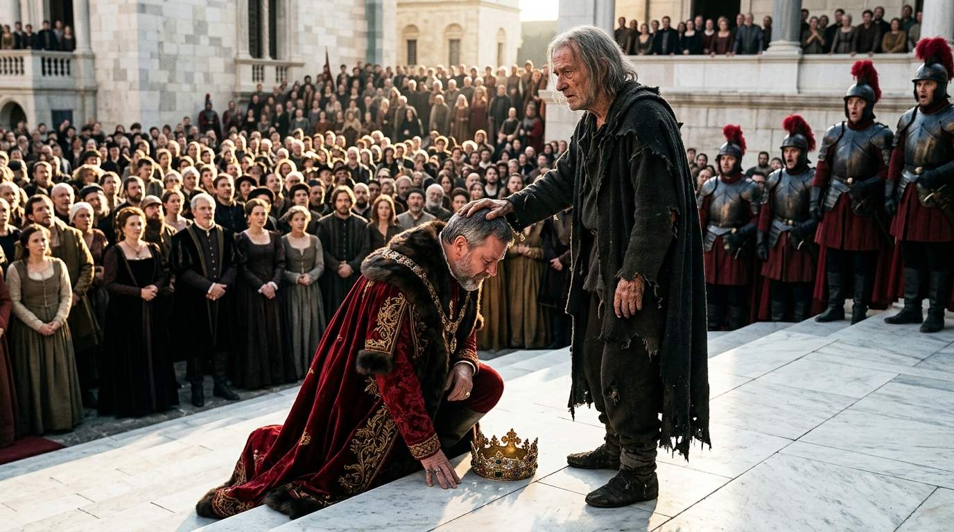The King's Humiliation: What Royal Secret Forced a Monarch to Kneel Before a Beggar? Royal Secret | Viral Story | Palace Intrigue