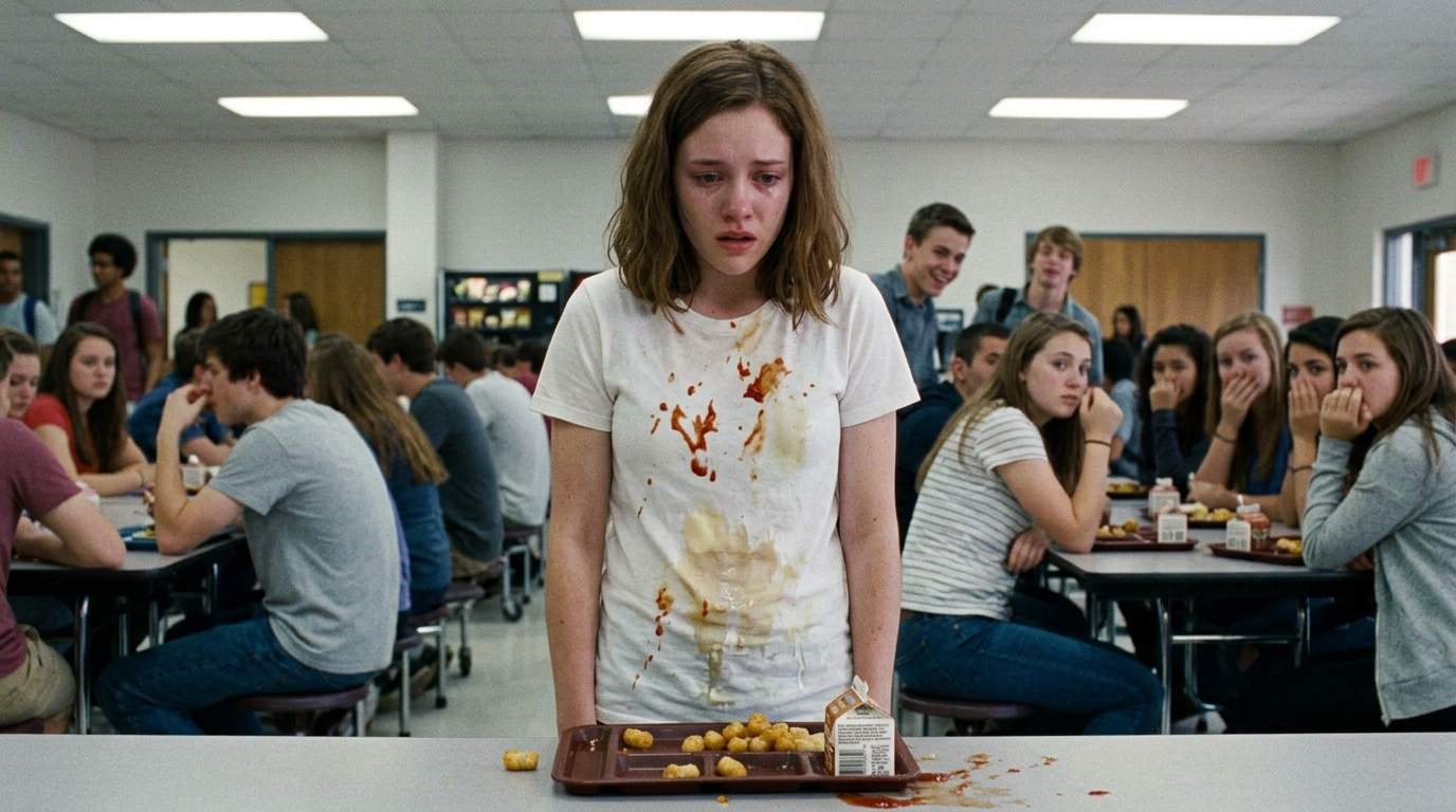 My lunch tray wasn't the only thing that shattered that day.